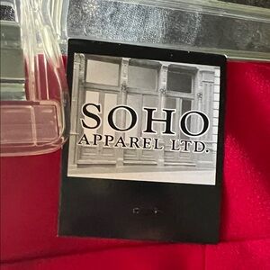 Soho Apparel Vibrant Red Garment
